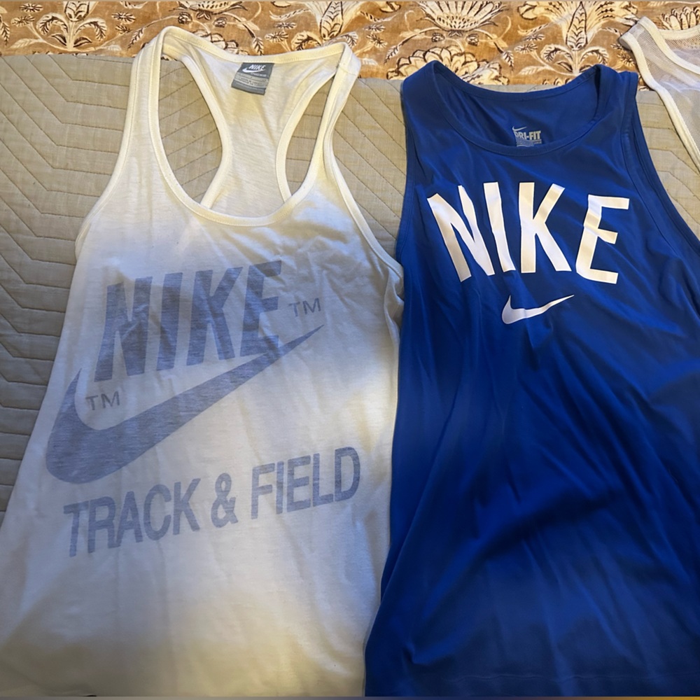 Nike, Victoria Secret, and Buff Bunny Tanks